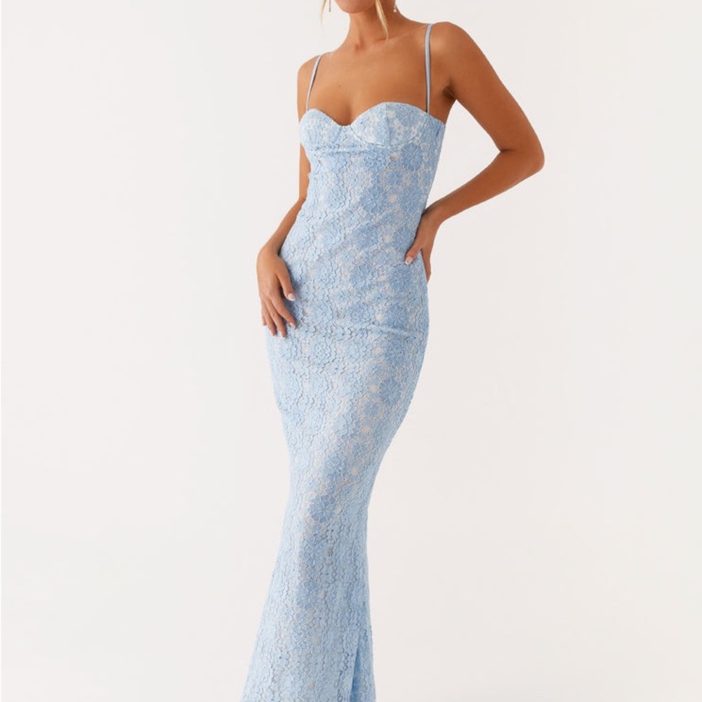 SOLD Peppermayo Sonia Maxi Dress Blue